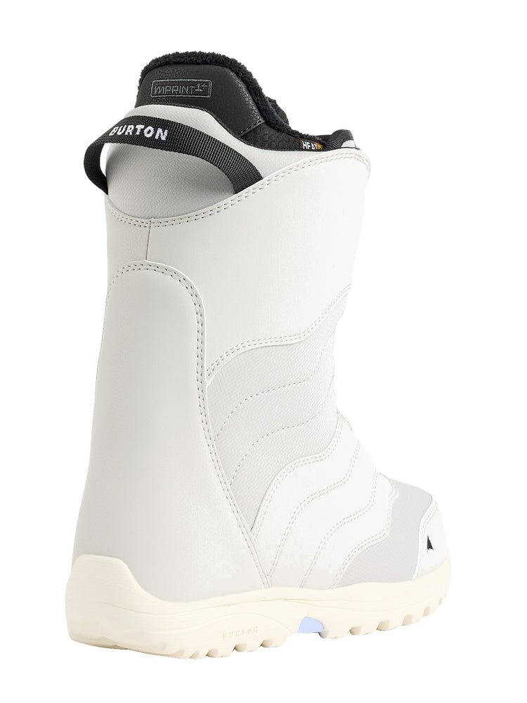 BURTON WOMENS MINT BOA SNOWBOARD BOOTS - GRAY CLOUD - 2026 SNOWBOARD BOOTS