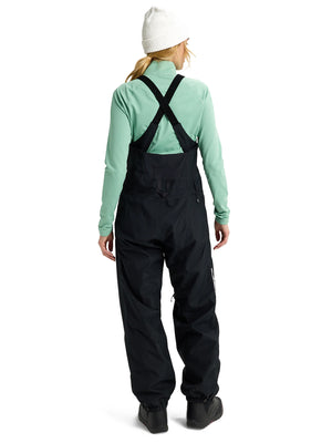 
                  
                    Load image into Gallery viewer, BURTON WOMENS RESERVE 2L BIB SNOWBOARD PANT - TRUE BLACK - 2026 SNOWBOARD PANTS
                  
                