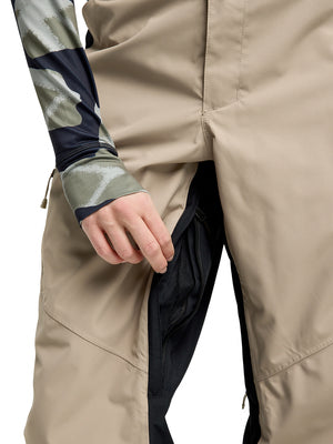 BURTON WOMENS RESERVE 2L RELAXED SNOWBOARD PANT - SUMMIT TAUPE