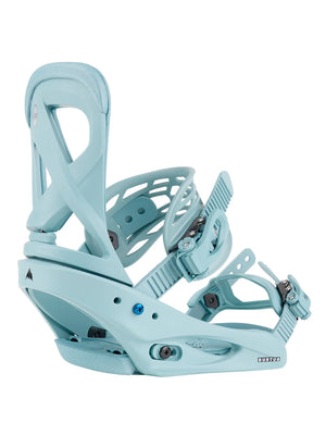 
                  
                    Load image into Gallery viewer, BURTON WOMENS SCRIBE RE:FLEX SNOWBOARD BINDINGS - ROCK LICHEN - 2024 SNOWBOARD BINDINGS
                  
                