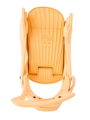 
                  
                    Load image into Gallery viewer, BURTON WOMENS STEP ON RE:FLEX SNOWBOARD BINDINGS - ORANGE CREAM - 2026
                  
                