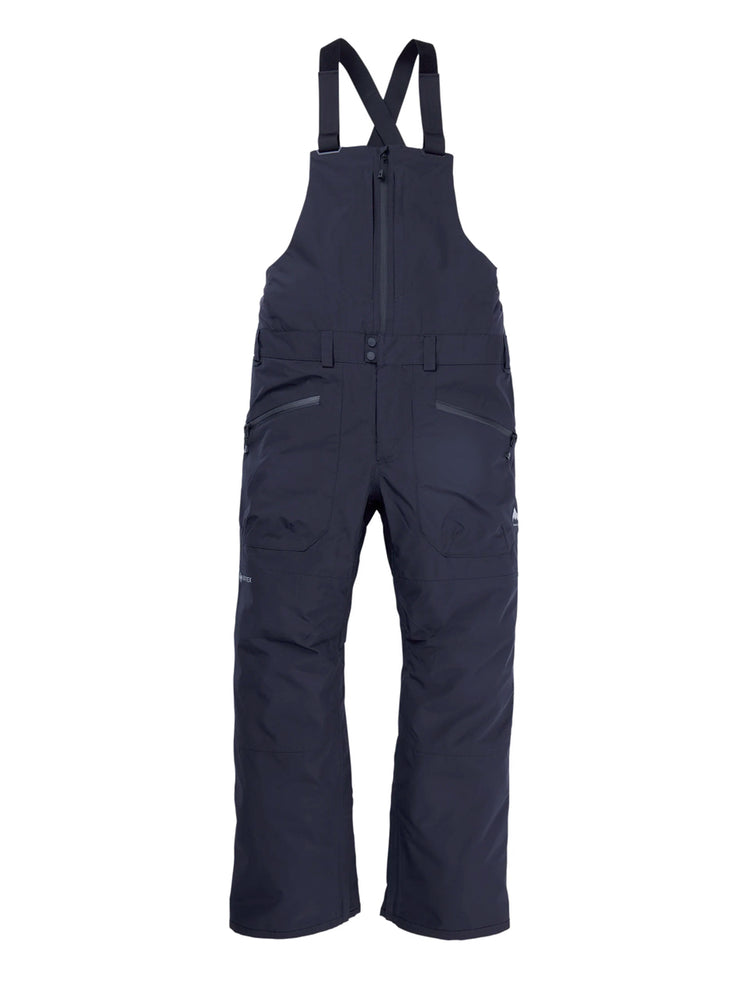 BURTON RESERVE GORE TEX 2L BIB SNOWBOARD PANT TRUE BLACK 2025