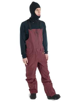 
                  
                    Load image into Gallery viewer, BURTON RESERVE GORE-TEX 2L BIB SNOWBOARD PANT - ALMANDINE - 2024 SNOWBOARD PANTS
                  
                