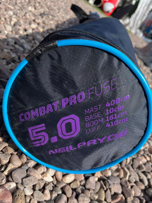 
                  
                    Load image into Gallery viewer, 2025 Neilpryde Combat Pro Fuse 5.0 m2 Used windsurfing sails
                  
                