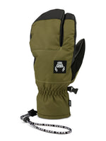 CRAB GRAB FREAK TRIGGER SNOWBOARD MITT - OLIVE - 2026 OLIVE SNOWBOARD GLOVES