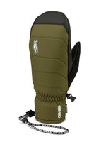 CRAB GRAB SNUGGLER SNOWBOARD MITT - OLIVE - 2026 OLIVE SNOWBOARD GLOVES