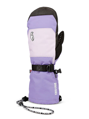 
                  
                    Load image into Gallery viewer, CRAB GRAB WOMENS CINCH SNOWBOARD MITT - DOUBLE PURPLE - 2025 DOUBLE PURPLE SNOWBOARD GLOVES
                  
                