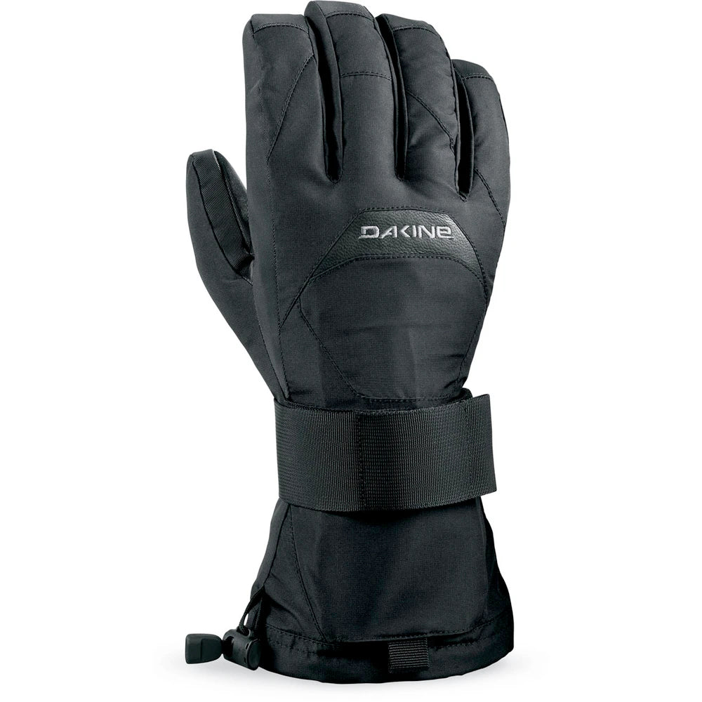 DAKINE WRISTGUARD SNOWBOARD GLOVE - BLACK - 2024 BLACK SNOWBOARD GLOVES