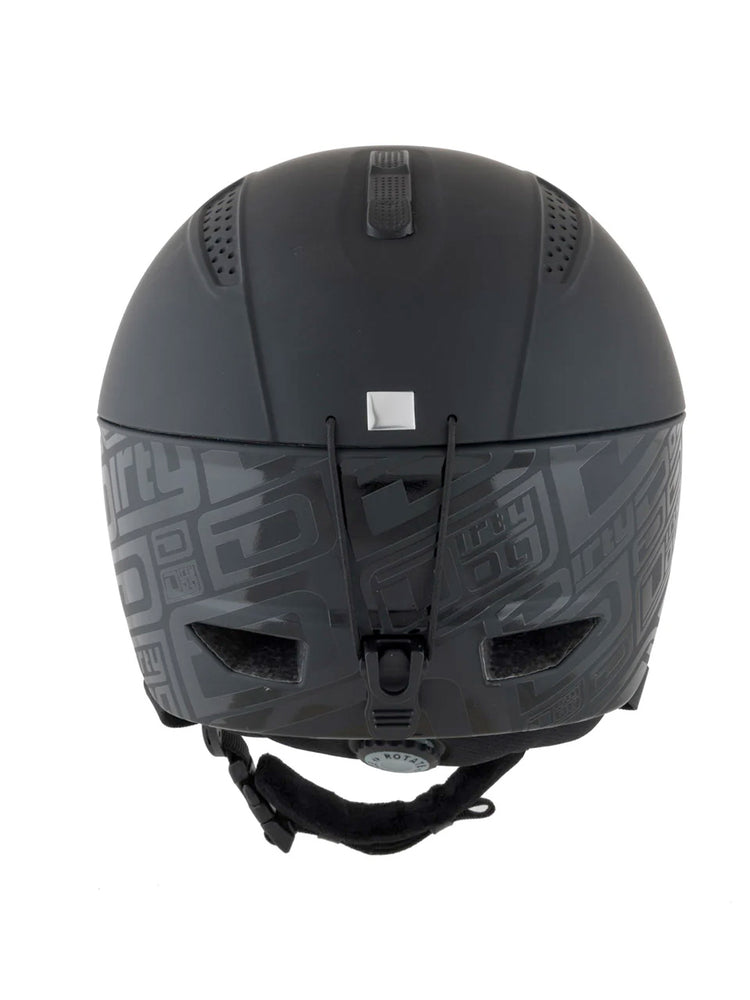 DIRTY DOG NOVA SNOWBOARD HEMLET - MATTE BLACK HELMETS