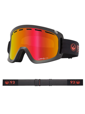
                  
                    Load image into Gallery viewer, DRAGON D1 OTG SNOWBOARD GOGGLES - 30 YEARS RED IONIZED - 2024 30 YEARS RED IONIZED GOGGLES
                  
                