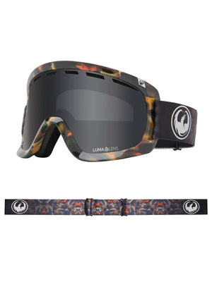 
                  
                    Load image into Gallery viewer, DRAGON D1 OTG SNOWBOARD GOGGLES - FIRE LEAF DARK SMOKE - 2024 FIRE LEAF DARK SMOKE GOGGLES
                  
                