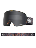 DRAGON NFX2 SNOWBOARD GOGGLES - FIRE LEAF DARK SMOKE + AMBER LENS - 2024 FIRE LEAF DARK SMOKE + AMBER GOGGLES