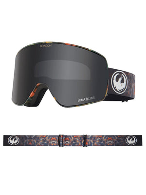 
                  
                    Load image into Gallery viewer, DRAGON NFX2 SNOWBOARD GOGGLES - FIRE LEAF DARK SMOKE + AMBER LENS - 2024 FIRE LEAF DARK SMOKE + AMBER GOGGLES
                  
                