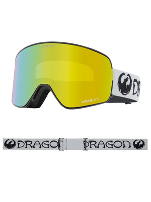 
                  
                    Load image into Gallery viewer, DRAGON NFX2 SNOWBOARD GOGGLES - CLASSIC GREY GOLD IONIZED + AMBER LENS - 2024 CLASSIC GREY GOLD IONIZED + AMBER GOGGLES
                  
                