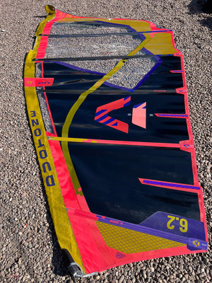 
                  
                    Load image into Gallery viewer, 2024 Duotone E Pace 6.2 m2 Used windsurfing sails
                  
                