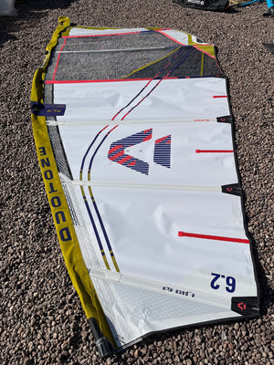 
                  
                    Load image into Gallery viewer, 2025 Duotone E Pace SLS 6.2 m2 Used windsurfing sails
                  
                