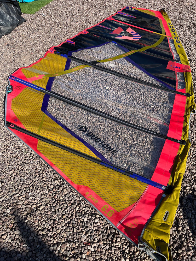 2024 Duotone E Pace 6.6 m2 Used windsurfing sails