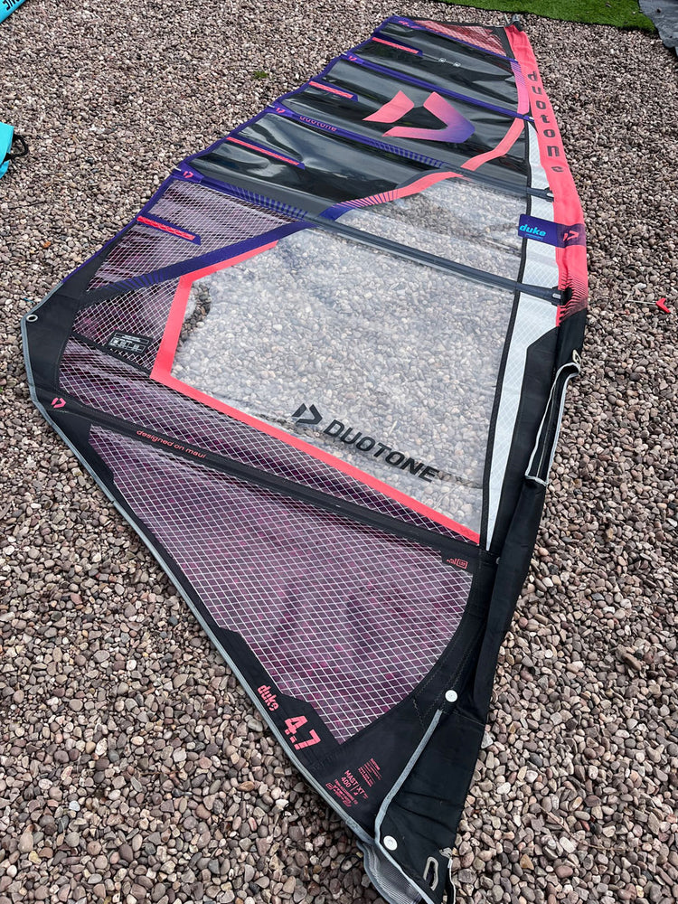 2023 Duotone Duke 4.7 m2 Used windsurfing sails