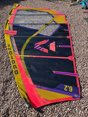 
                  
                    Load image into Gallery viewer, 2024 Duotone E Pace 6.2 m2 Used windsurfing sails
                  
                