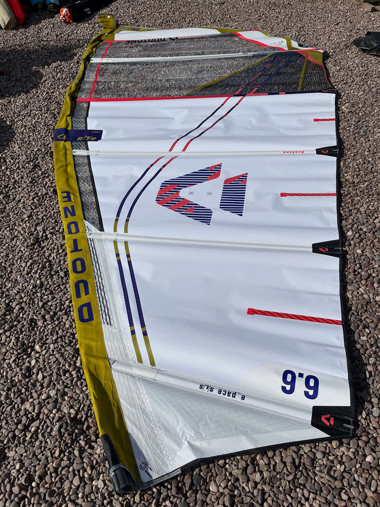 2025 Duotone E Pace SLS 6.6 m2 Used windsurfing sails