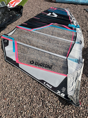 
                  
                    Load image into Gallery viewer, 2021 Duotone S Pace 7.8m2 Used windsurfing sails
                  
                