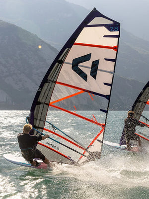 
                  
                    Load image into Gallery viewer, 2024 Duotone Warp Fin New windsurfing sails
                  
                