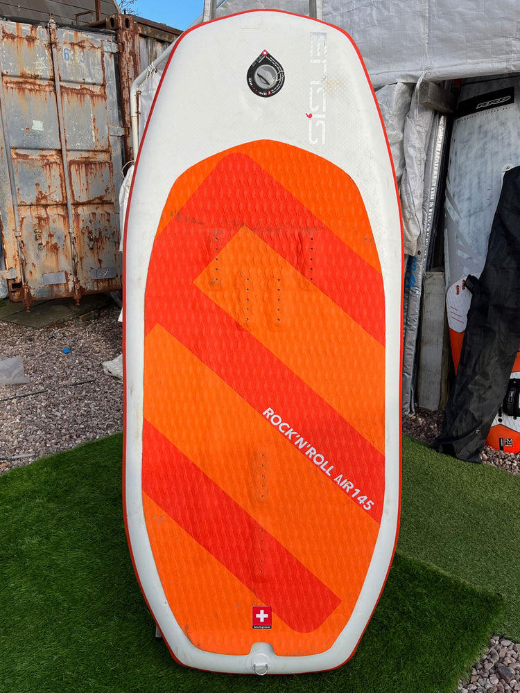 Ensis Rock n Roll Air 145 Inflatable Foil Board Used foiling boards