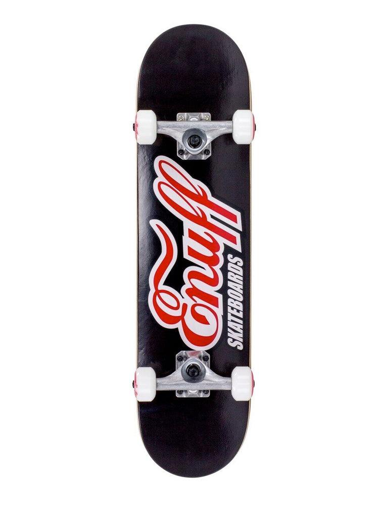 ENUFF CLASSIC LOGO SKATEBOARD COMPLETE 7.75 BLACK skateboard completes