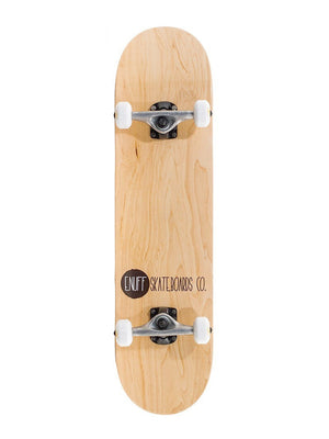 ENUFF LOGO STAIN SKATEBOARD COMPLETE 8 NATURAL skateboard completes