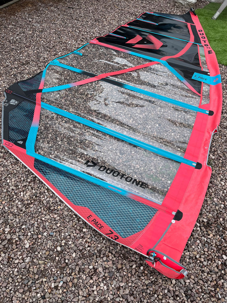 2022 Duotone E Pace 7.3 m2 Used windsurfing sails