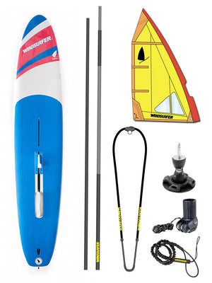 
                  
                    Load image into Gallery viewer, Exocet Windsurfer LT Complete Package 227lts New windsurfing boards
                  
                