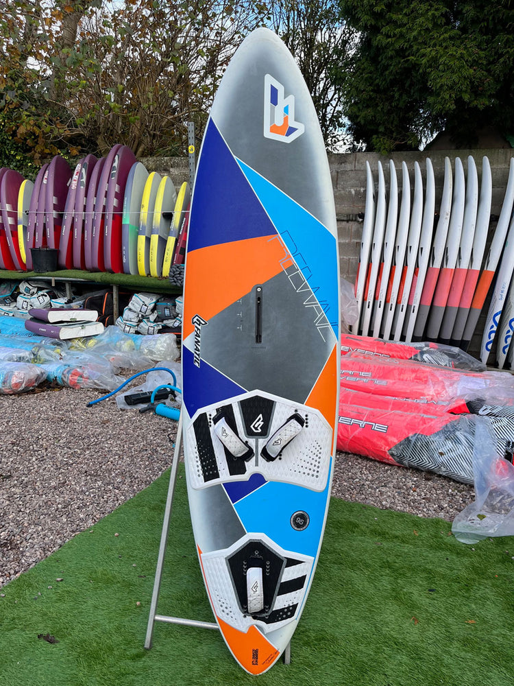 2014 Fanatic Free Wave custom wood sandwich 95 Used windsurfing boards