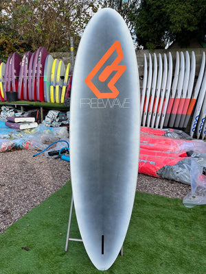 
                  
                    Load image into Gallery viewer, 2014 Fanatic Free Wave custom wood sandwich 95 Used windsurfing boards
                  
                