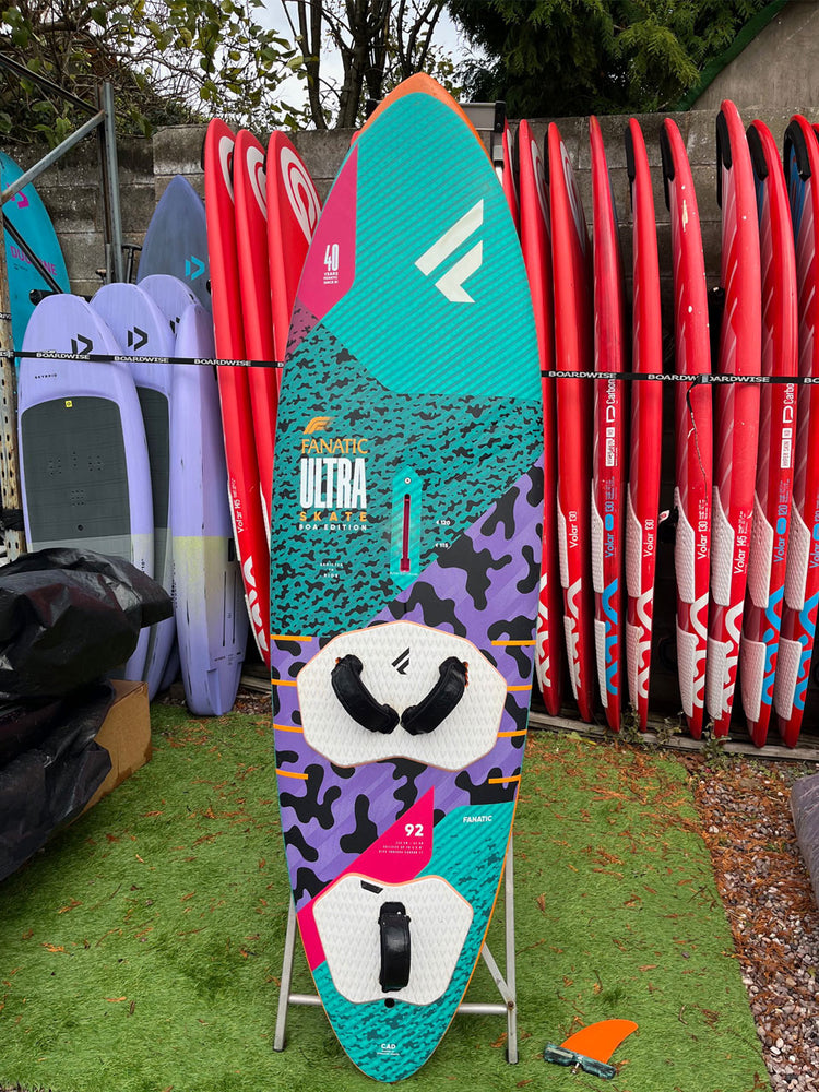 2021 Fanatic Ultra Skate boa edition 92 Used windsurfing boards