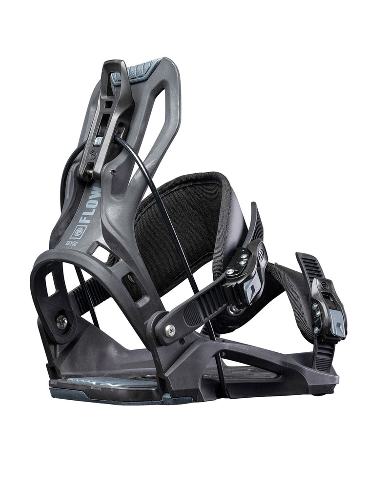 FLOW NEXUS SNOWBOARD BINDINGS - BLACK - 2024 SNOWBOARD BINDINGS