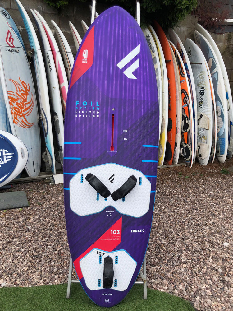 2021 Fanatic Foilstyler LTD 103 Used windsurfing boards