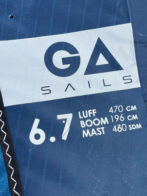 
                  
                    Load image into Gallery viewer, 2020 Gaastra GA Air Ride 6.7 m2 Used windsurfing sails
                  
                