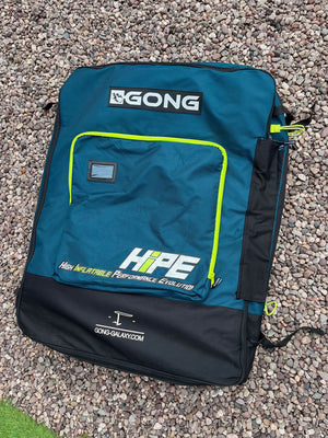 
                  
                    Load image into Gallery viewer, Gong Hipe 145 ltr inflatable wing foil board / Allvator Xover foil package Used foiling boards
                  
                