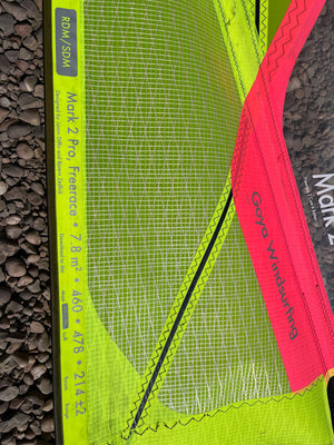 
                  
                    Load image into Gallery viewer, 2021 Goya Mark 2 Pro 7.8 m2 Used windsurfing sails
                  
                