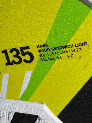 
                  
                    Load image into Gallery viewer, 2012 Fanatic Hawk 135 wood sandwich Used windsurfing boards
                  
                