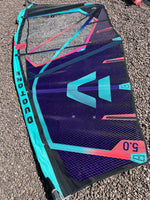 2022 Duotone Super Hero 5.0 m2 repaired Used windsurfing sails