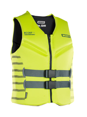 
                  
                    Load image into Gallery viewer, Ion Booster Vest 50N Front Zip - Lime Buoyancy Vests
                  
                