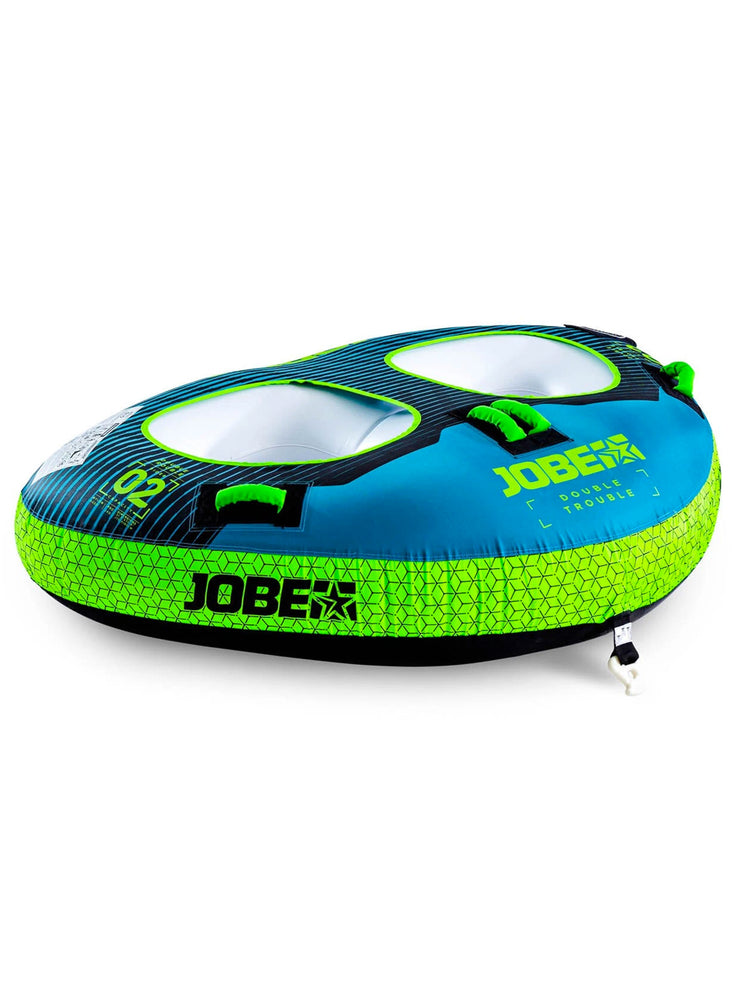 Jobe Double Trouble 2 Person Towable Inflatable - Teal Inflatables