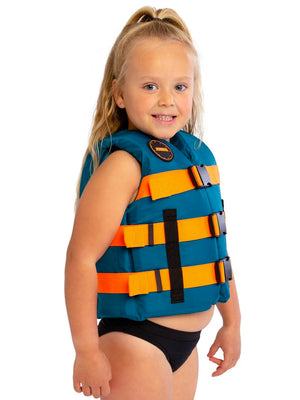 
                  
                    Load image into Gallery viewer, Jobe Kids Nylon Buoyancy Aid - Teal Buoyancy Vests
                  
                