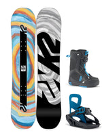 K2 LIL MINI COMPLETE KIDS SNOWBOARD PACKAGE - 2024 130 CM SNOWBOARDS