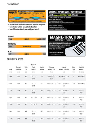 
                  
                    Load image into Gallery viewer, LIB TECH COLD BREW SNOWBOARD - 2026 *EX DISPLAY SNOWBOARDS
                  
                