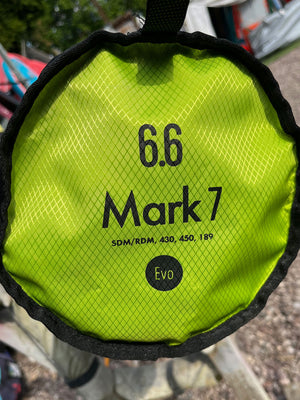 
                  
                    Load image into Gallery viewer, 2025 Goya Mark 7 Evo 6.6 m2 Used windsurfing sails
                  
                