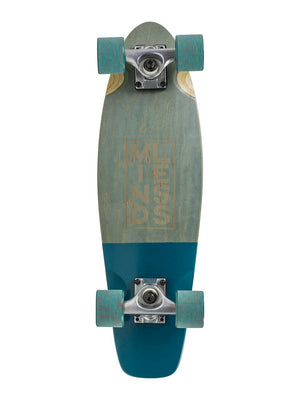 
                  
                    Load image into Gallery viewer, MINDLESS STAINED DAILY III CRUISER SKATEBOARD COMPLETE 7 GREY skateboard completes
                  
                