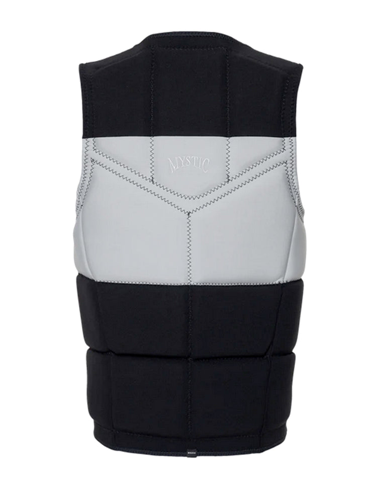 Mystic Peacock Impact Vest Front Zip - Black/White - 2025 Impact Vests