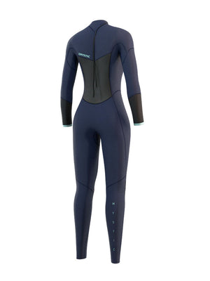 
                  
                    Load image into Gallery viewer, Mystic Brand Womens 3/2mm Wetsuit - Night Blue - 2023 Womens summer wetsuits
                  
                